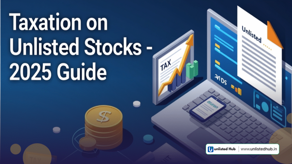 Unlisted Stock, unlisted shares tax 2025 , capital gains unlisted shares, unlisted shares ITR, LTCG unlisted rate