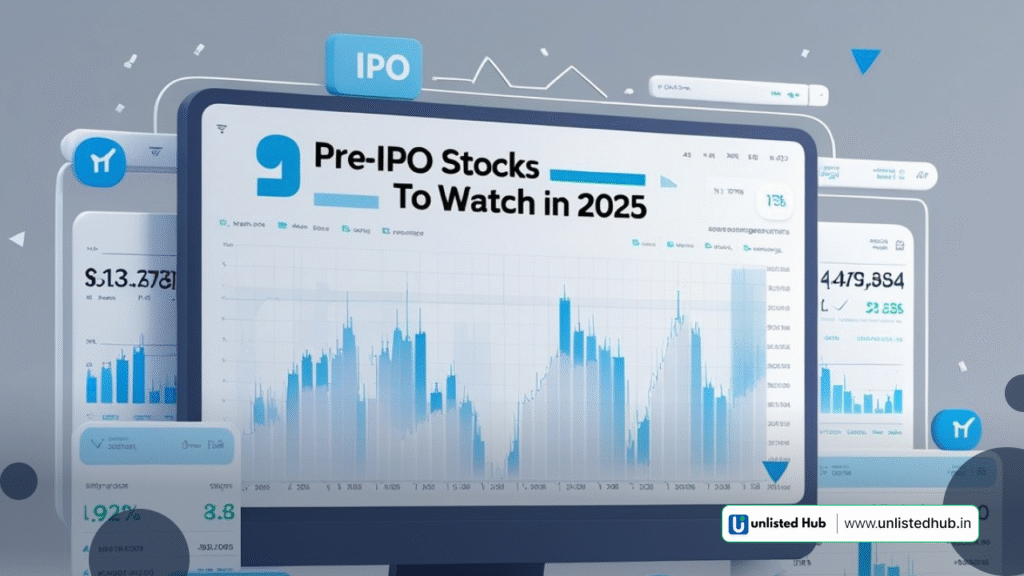 Pre-IPO Stock, best unlisted shares to buy in 2025, buy NSE pre-IPO shares online, upcoming IPO stocks