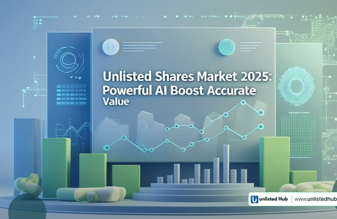 Unlisted Shares Market, Unlisted Shares Market 2025, AI Valuation Tools For Unlisted Shares, AI Impact On Unlisted Shares Market, Future Of Unlisted Shares With AI