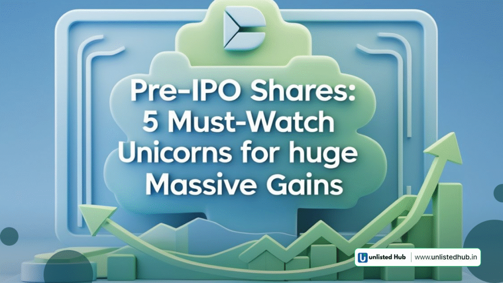 Pre IPO Shares, Unlisted Shares India, Pre-IPO Investment Opportunities, Unicorn Startups India, How to Buy Unlisted Shares
